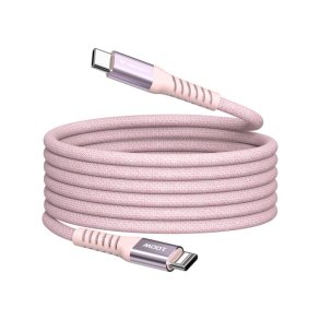 Verbatim - Sync & Charge Magnetic Cable - 100W USB-C to USB-C 120 cm Pink - USB 2.0 - USB C - Male - Straight - Nylon - 