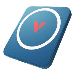 Verbatim - SnapBack SSD 2TB Blue Metallic - M.2 - 2 TB - 2000 MB/s - 1800 MB/s - USB Type-C - USB 3.2 Gen 2x2