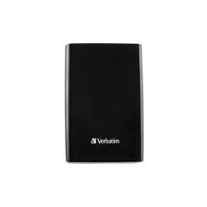 Verbatim - Store 'n' Go Slim Portable SSD USB 3.2 Gen 1 / USB-C 2TB Sort - 2 TB - USB Type-C - 3.2 Gen 1 (3.1 Gen 1) - 