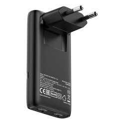 Verbatim - Fold 'n' Go GaN Charger 65W EU plug Sort - Laptop, Smartphone, Tablet - AC - 2 - Power Delivery 3.0 - Indoor