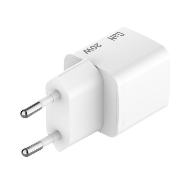 Verbatim - Mini GaN Charger 20W - Universal - AC - 1 - Power Delivery 3.0 - Indoor - Short circuit, Over voltage, Over c