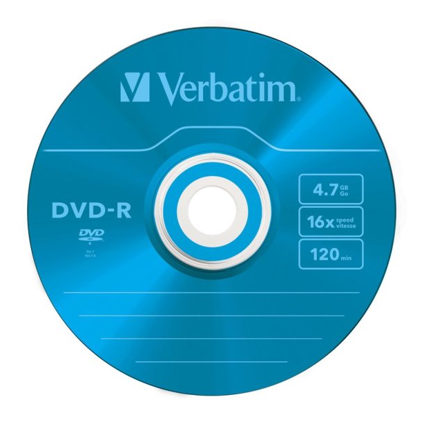 Verbatim - DVD-R Colour - 4.7 GB - DVD-R - 5 pc(s) - 16x - Slimcase