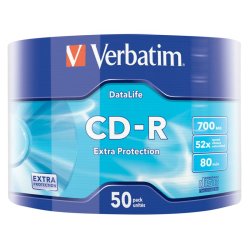 Verbatim - CD-R Extra Protection - CD-R - 700 MB - 50 pc(s) - 52x