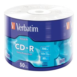 Verbatim - CD-R Extra Protection - CD-R - 700 MB - 50 pc(s) - 52x