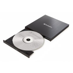 Verbatim Slank - ekstern - CD/DVD-brnder - med - USB-C-forbindelse