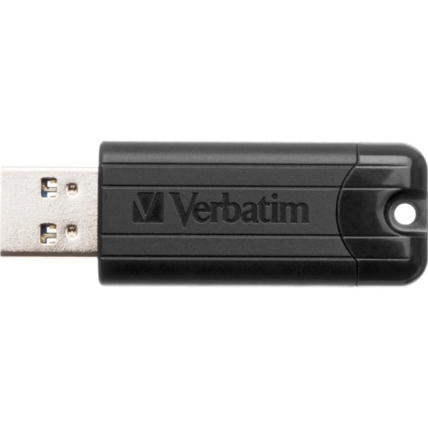 Verbatim PinStripe Drive - USB 3.0 - 256GB - sort