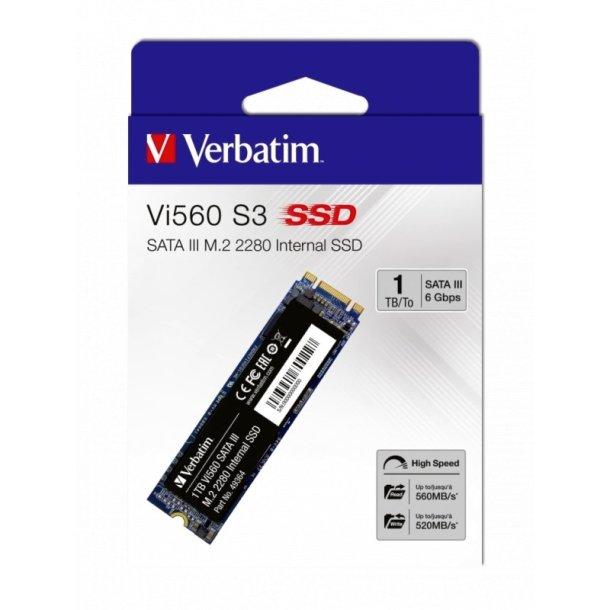 Verbatim Vi560 - Intern - SATA - III - M.2 - SSD - 1TB