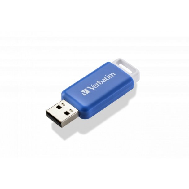 Verbatim V DataBar - USB-ngle - 64 GB - B140 - USB Type-A 2.0 - Bl