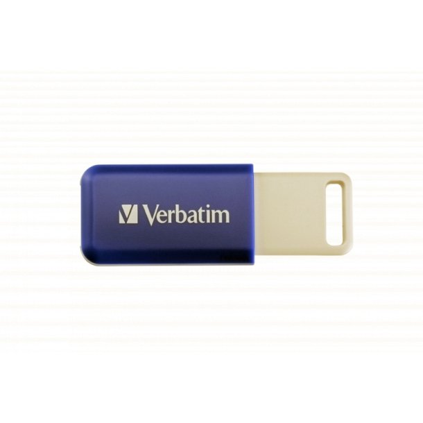 Verbatim V DataBar - USB-ngle - 64 GB - B140 - USB Type-A 2.0 - Bl