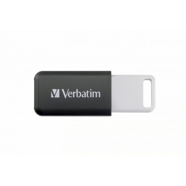 Verbatim V DataBar - USB-ngle - 128 GB - USB Type-A 2.0 - Gr