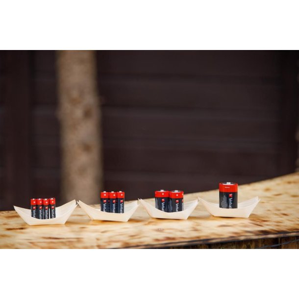 Verbatim Batteri - AAA-Batteri - AA-LR3 - Micro - 1,5V - Pakke med 4 stk.