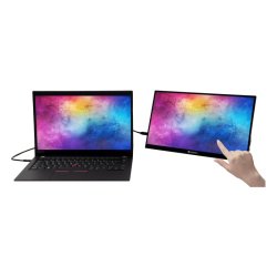 Verbatim 14'' brbar Touchskrm - Full HD (1920x1080 pixel) - 1080p - 6 ms - Sort