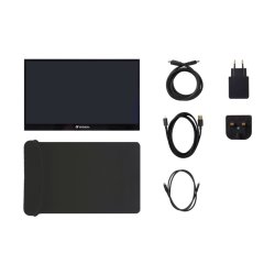 Verbatim 17,3'' brbar Touchskrm - Full HD (1920x1080 pixel) - 1080p - 6 ms - Sort