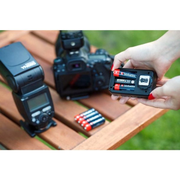 Verbatim Batteri - AA-Batteri - AA-LR6 - Mignon - 1,5V - Pakke med 20 stk.