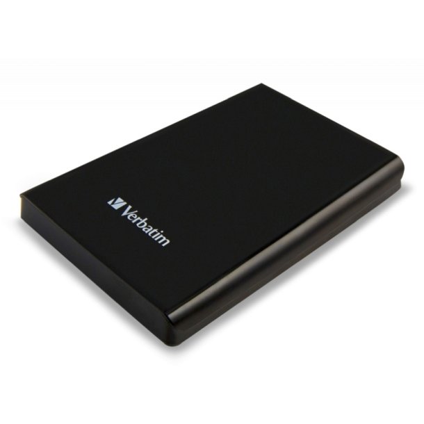 Verbatim Store &acute;N&acute; Go - 1TB - Harddisk - 2,5'' -USB 3.0 - sort