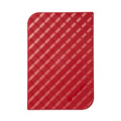 Verbatim - Store 'n' Go USB 3.0 Hard Drive 1TB Red - 1 TB - 5400 RPM - HDD - 8 MB - 4800 Mbit/s - Micro-USB B