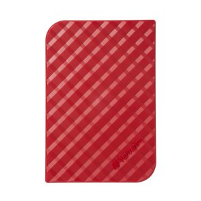 Verbatim - Store 'n' Go USB 3.0 Hard Drive 1TB Red - 1 TB - 5400 RPM - HDD - 8 MB - 4800 Mbit/s - Micro-USB B
