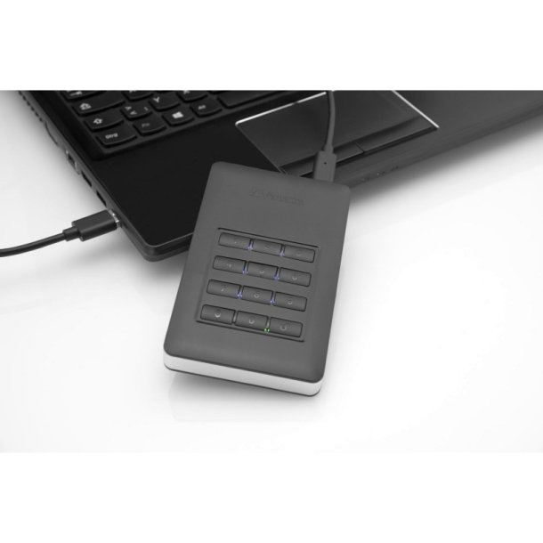 Verbatim Store &acute;N&acute; Go - Secure - Portable - With Keypad - Access USB