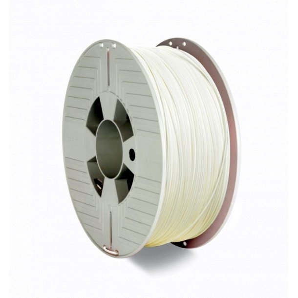 Verbatim Filament - PET-G - 1.75MM - 1KG - hvid