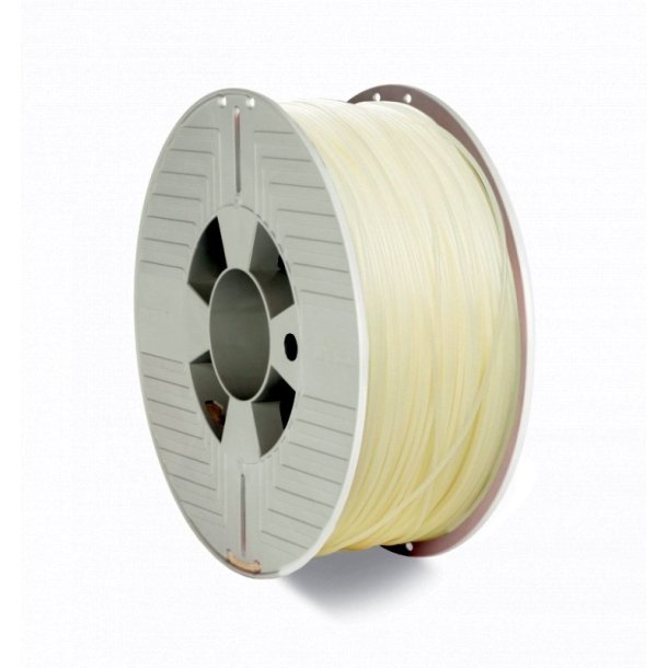 Verbatim Filament - PLA - Lugtfri Hjtydende polymlkesyre - 1.75MM - 1 kg - NATURAL