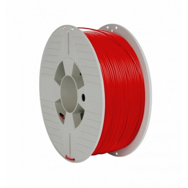 Verbatim Filament - PLA - Lugtfri Hjtydende polymlkesyre - 1.75MM - 1KG - rd