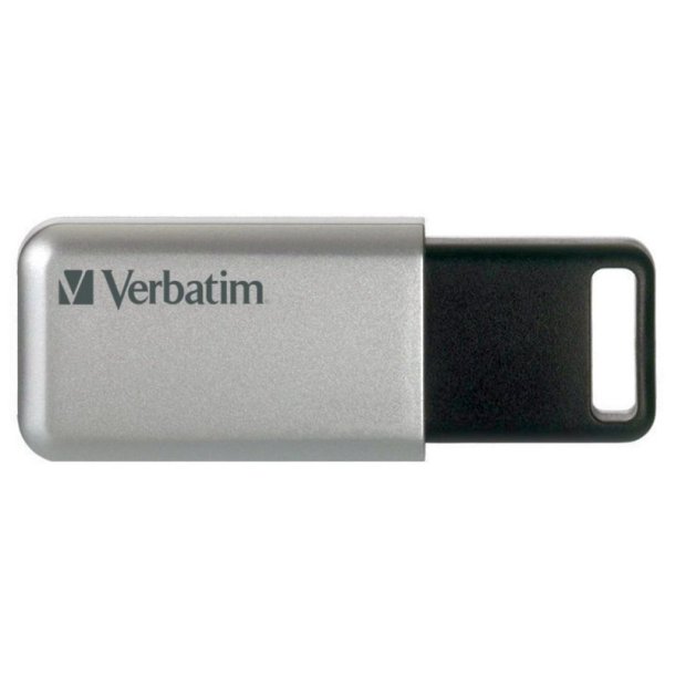 Verbatim USB 3.0 - Drive - Secure Data Pro - 16GB - Silver