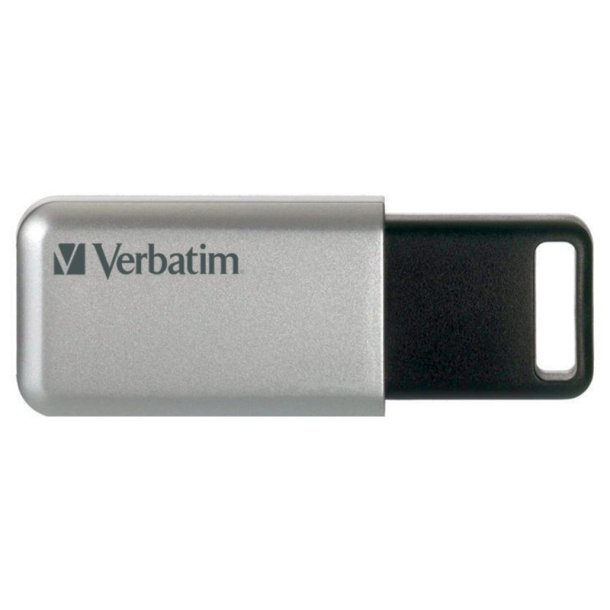 Verbatim Secure Pro - USB-ngle 32 GB - USB Type-A 3.2 Gen 1 (3.1 Gen 1) - Slv