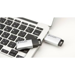 Verbatim Secure Pro - USB-ngle 32 GB - USB Type-A 3.2 Gen 1 (3.1 Gen 1) - Slv