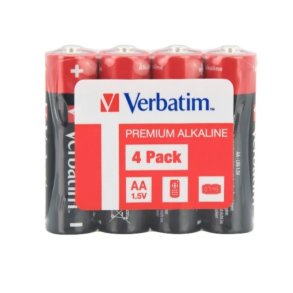 Verbatim Alkaline Batteri - AA - Pakke med 4 stk.
