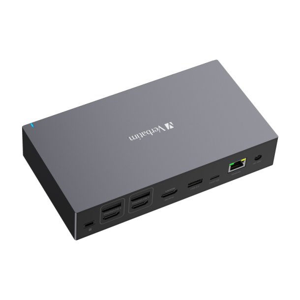 Verbatim Dockingstation - Ledningsf�rt - USB 3.2 Gen 1 (3.1 Gen 1) Type-C 8K Ultra HD