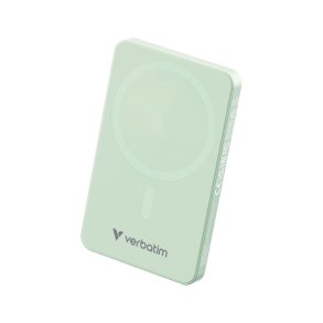 Verbatim Powerbank - Charge 'N' Go Essentials - Magnetic Wireless 5000Mah Green 