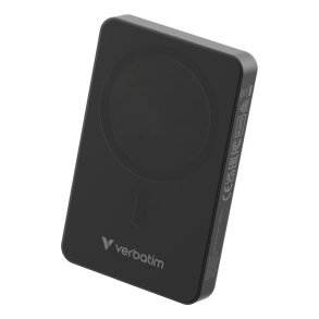 Verbatim Powerbank - Charge 'N' Go Essentials - Magnetic Wireless 10000Mah Black 