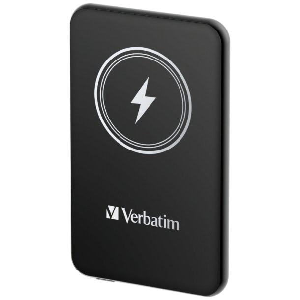 Verbatim Powerbank - Charge 'N' Go Magnetic - Wireless 5000 Black 