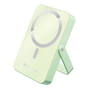 Verbatim Powerbank - Charge 'N' Go med - Stand Magnetic Wireless 10000Mah - Green 