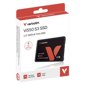 Verbatim Intern Solid State Drev - 4TB - 2.5