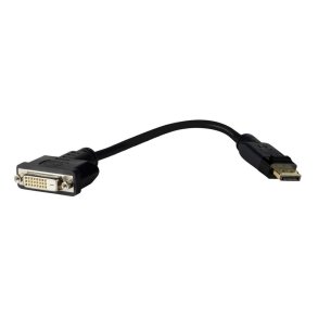 Vivolink - PRODPADAPDVI - Straight - Gold - 0.2 m - DisplayPort - DVI-D - Male