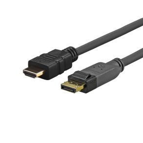 Vivolink - PRODPHDMI0.5 - Straight - Gold - 0.5 m - DisplayPort - HDMI - Male