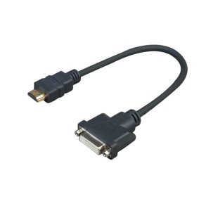 Vivolink - PROHDMIADAPDVI - Straight - Gold - 0.2 m - HDMI Type A (Standard) - DVI-D - Male