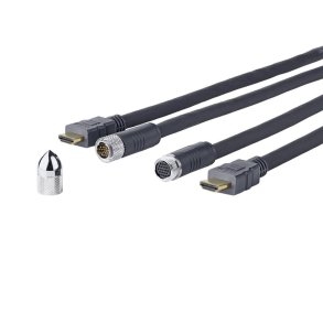 Vivolink - PRO HDMI CROSS WALL CABLE - 7.5 m - HDMI Type A (Standard) - Male - Straight - Black - 1.4