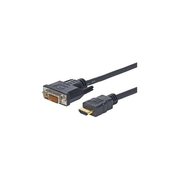 Vivolink - PROHDMIDVI10 - Straight - Gold - 10 m - HDMI Type A (Standard) - DVI-D - Male