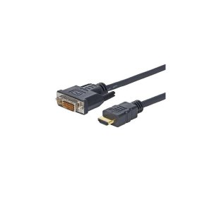 Vivolink - PROHDMIDVI3 - Straight - Gold - 3 m - HDMI Type A (Standard) - DVI-D - Male
