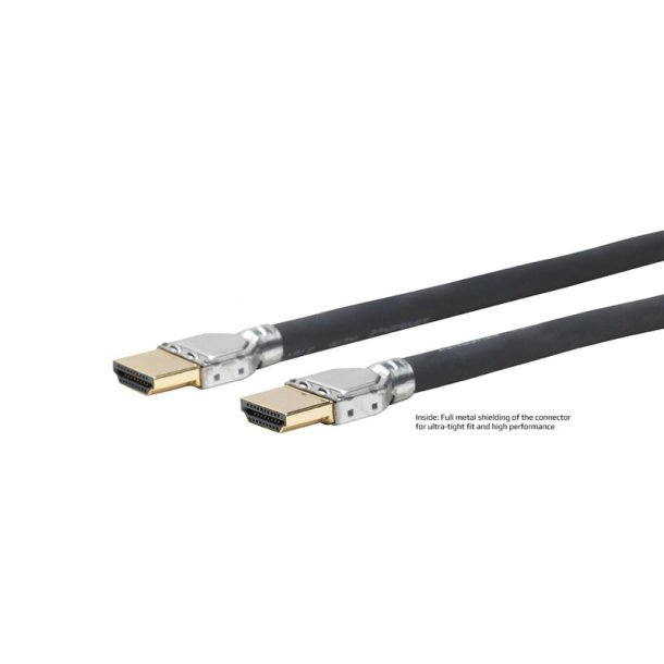 Vivolink - Pro, HDMI 2.1, 8K, 120Hz, 48 Gb/s, 1.5m, black - 1.5 m - Male - Straight - Black - 2.1 - 1280 x 720 (HD 720)