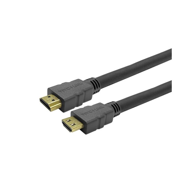 Vivolink - PRO HDMI CABLE W/LOCK SPIKE - 2 m - Male - Straight - Black - 2.0 - 4096 x 2160