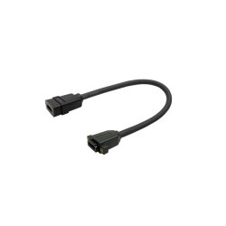 Vivolink - Pro HDMI Cable F/F for wallplate - 0.25 m - Female - Straight - Black - 2.0 - 4096 x 2160