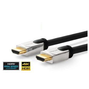 Vivolink - PRO HDMI CABLE METAL HEAD HDMI 2.0 4K - 1 m - HDMI Type A (Standard) - Male - Straight - Black - 2.0