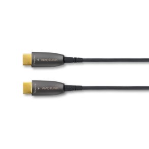 Vivolink - OPTIC HDMI 4K CABLE - 15 m - Male - Straight - Black - 2.0 - 3840 x 2160