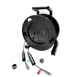 Vivolink - PROHDMIOP8K100-DRUM - 100 m - Male - Black - 2.1 - 7680 x 4320 pixels - Low smoke zero halogen (LSZH)