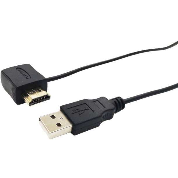 Vivolink - HDMI DC Power injector - 1 m - Male - Female - Straight - Black - 2.0