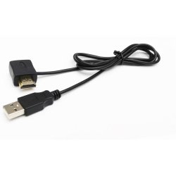 Vivolink - HDMI DC Power injector - 1 m - Male - Female - Straight - Black - 2.0