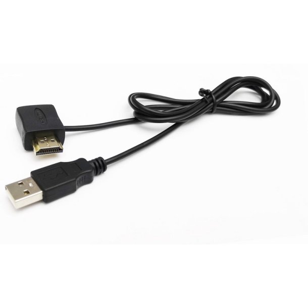 Vivolink - HDMI DC Power injector - 1 m - Male - Female - Straight - Black - 2.0